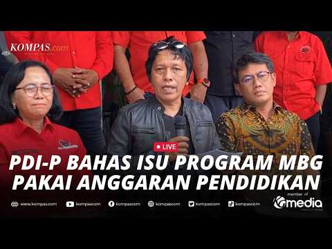 BREAKING NEWS - PDI-P "Senggol" Program MBG, Singgung Anggaran Pendidikan dan Nasib Guru