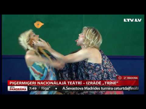Piģermiģeri Nacionālajā teātrī – izrādē „Trīne”