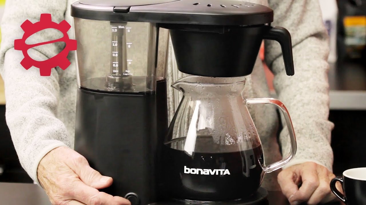 Bonavita Metropolitan One-Touch Coffee Brewer, Black