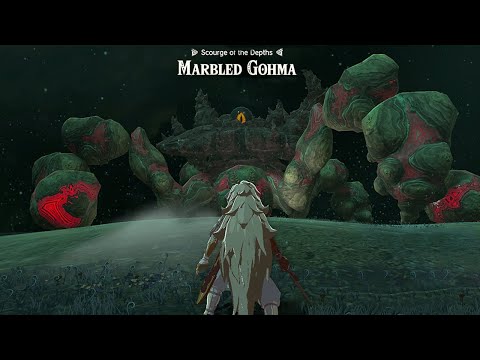How to Easily Kill Marbled Gohma in The Depths - Zelda Tears of the Kingdom