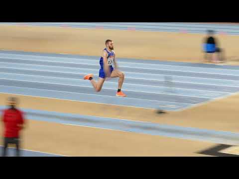 Levon Aghasyan (ARM) 16.26 Triple Jump Men 1. Place 27th Balkan Indoor Championships Istanbul 2022