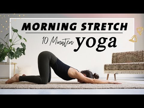 Yoga Morgenroutine für Anfänger | Den ganzen Körper Dehnen & Mobilisieren | 10 Minuten