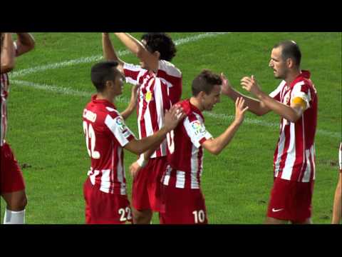 Gol de Aaron Ñíguez (2-0) en el UD Almería - Real Murcia (2-0) Ronda 2 Copa del Rey