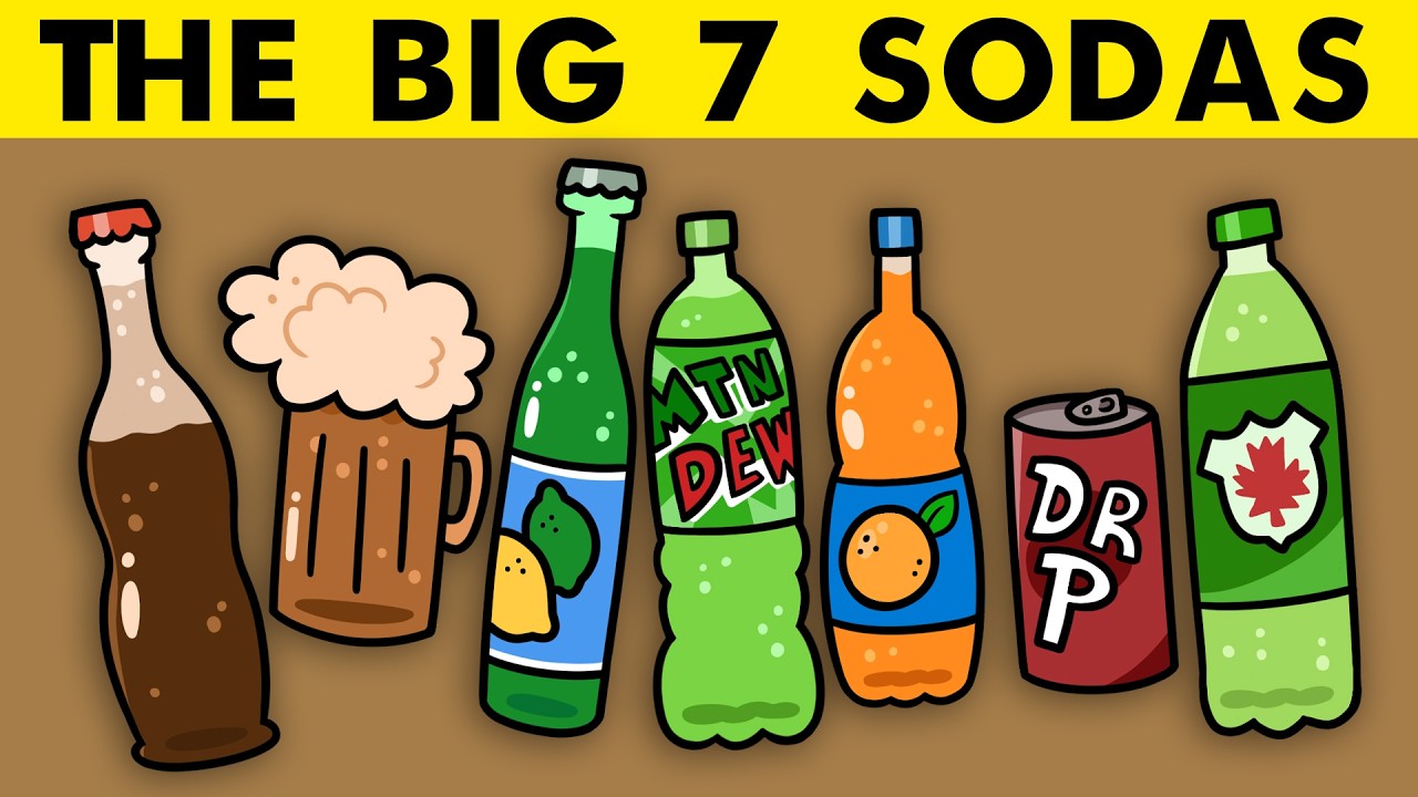 Why most American soda is these 7 flavors