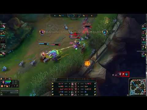 Faker LeBlanc vs Karma Deft League of Legends Highlights part 1