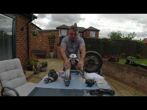 DOV67 DESIGNS Episode 6 Project 21 EisenFaust Rear Suspension Conversion xV750 TO Yamaha R1 Unit