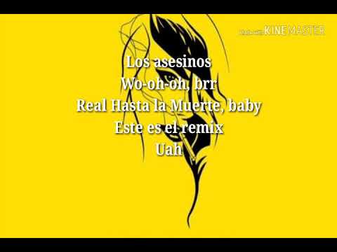 Asesina Remix- (Letra/Lyrics) Brytiago/Darell/Daddy Yankee/Ozuna/Anuel AA