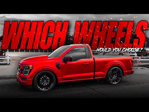 Drag Pack Or 24” Wheels on the Whipple’d F-150??
