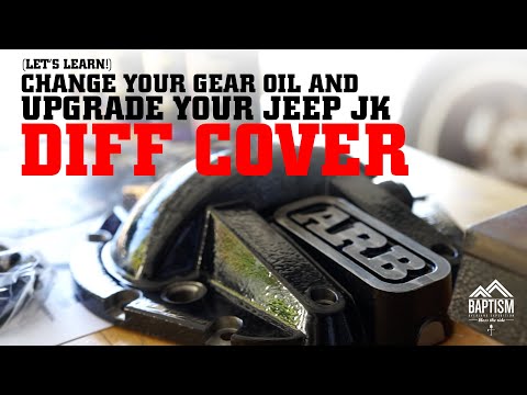 Jeep JK Differential Cover Install (& How To Change Your Gear Oil)