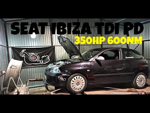 FIRST TEST SEAT IBIZA TDI PD 350HP 600NM - TURBO 2569 - FB 120% - DBILAS 272° ..ETC.. DIESELPOWER!!!