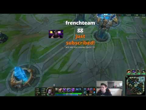 League Of Legends S7 — Febiven as Orianna vs Katarina Mid  Preseason Ranked Gameplay