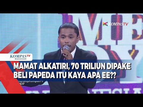 Mamat alkatiri, 70 triliun dipakebeli papeda itu kaya apa ee??
