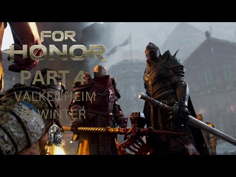 FOR HONOR Walkthrough Gameplay Part 1.4 - VALKENHEIM IN WINTER (Knights Campaign) - RTX 3050 TI