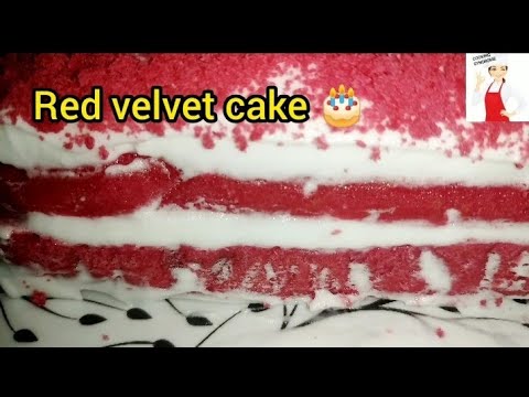 how to bake red velvet cake/ frosting cake/ cake/pastry
