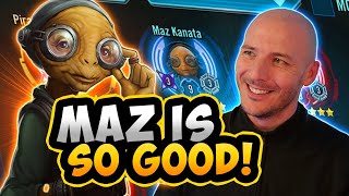 Maz is pretty AMAZING, actually.