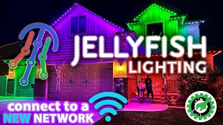 JellyFish Lighting - Reset WIFI - Connecting to a New Network - Permanent Outdoor Lighting!