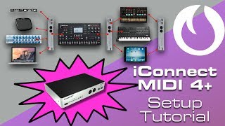 Video thumbnail for iConnect MIDI 4+ Setup Tutorial (Late Night Tips) by Late Night Beats