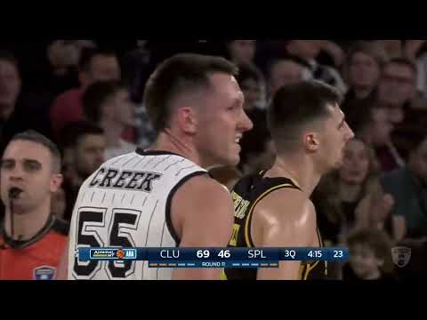 AdmiralBet ABA League 2025/26, extended HL, R11: U-BT Cluj-Napoca - Split (22.12.25)