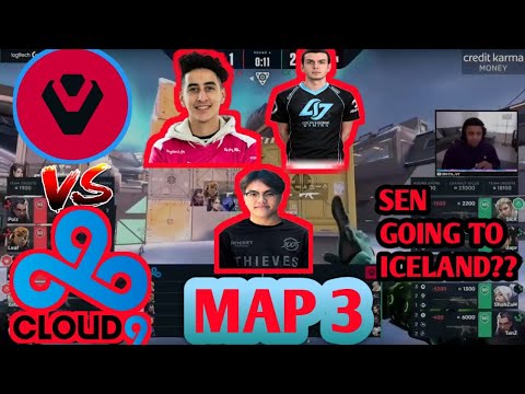 Myth , Subroza , Tarik ,Dicey And Flom Reacts to SEN  Vs  Cloud 9 !! MAP 3  !!  ICELAND RACE!!!!!