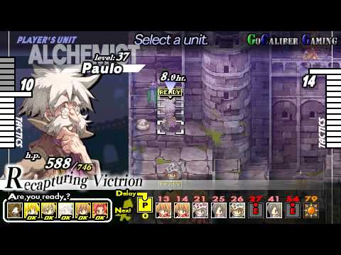 Gungnir PSP Walkthrough - Part 55 - Scene-19 - Recapturing Victrion