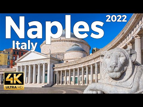 Naples (Napoli) 2022, Italy Walking Tour (4k Ultra HD 60 fps) - With Captions