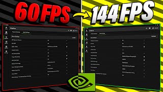 BEST NVIDIA App/Control Panel Settings for Gaming (2025 GUIDE)