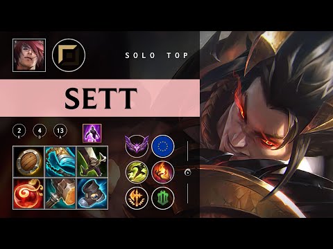 Sett Top vs Udyr - EUW Master Patch 26.02