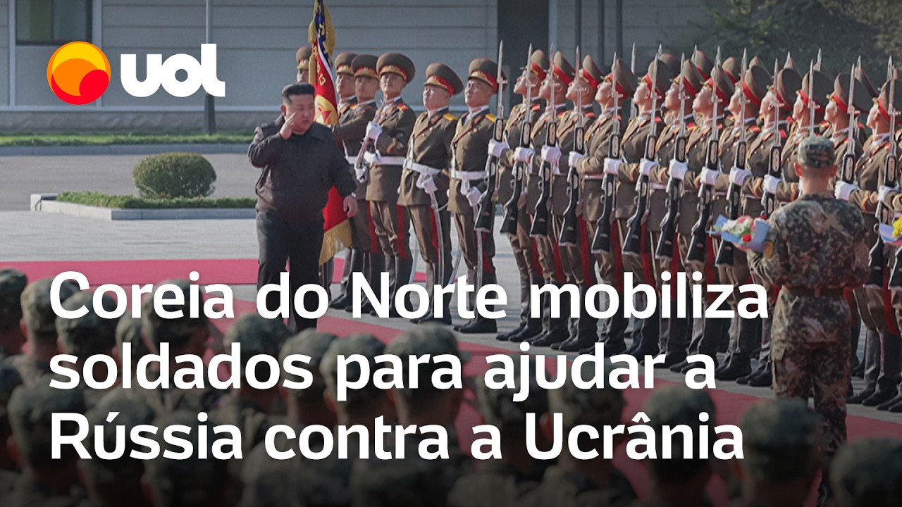 Coreia do Norte começa a mobilizar soldados para ajudar Rússia na guerra contra a Ucrânia