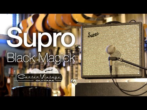 Supro Black Magick Amp Demo