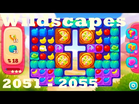 Wildscapes Level 2051 - 2055 HD Walkthrough | 3 - match game | gameplay | android | ios | pc | app