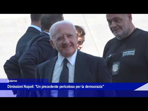Aliberti su dimissioni sindaco Vincenzo Napoli