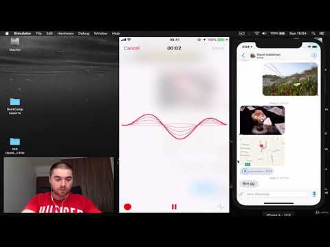 iOS 12 Chat Application like WhatsApp and Viber - learn iOS Development