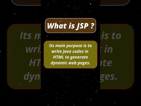 What is JSP? | Java Server Pages Explained in 1 Minute | CS Wali Madam #jsp #java #webdevelopment