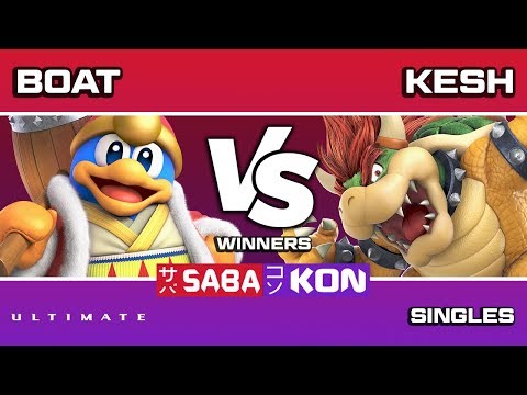 Sabakon 2019: Boat (King Dedede) vs Kesh (Bowser/Lucina) - Winners Round 2