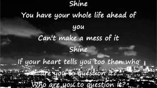 Birdy, shine, lyrics