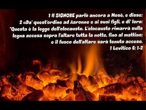 Culto di Domenica 28 Gennaio 2018 - Adagia la tua vita sull'altare!