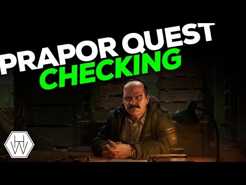 Prapor Quest - Checking - Escape from Tarkov Guide German Deutsch