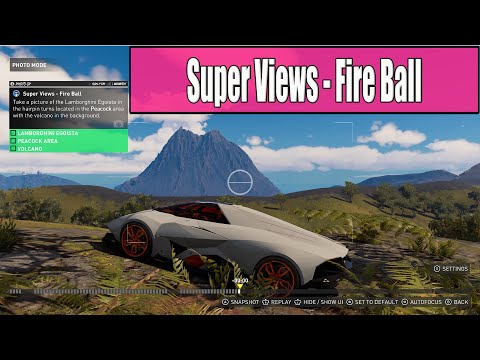 The Crew Motorfest Photo Ops Super Views - Fire Ball