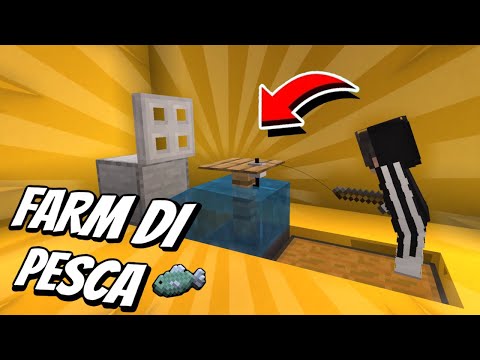 FARM DI PESCA AUTOMATICA (AFK) | Minecraft PE TUTORIAL