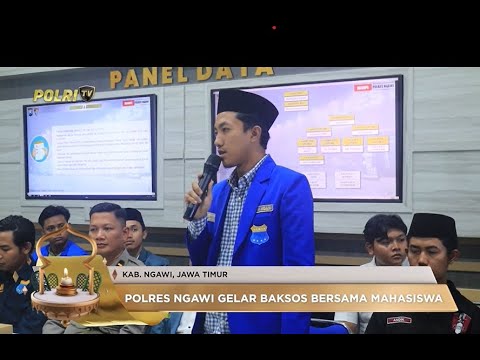 POLRES NGAWI GELAR BAKSOS