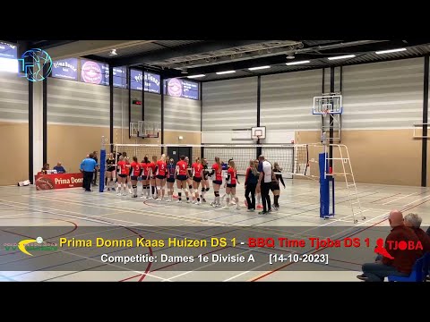 Volleybal Dames 1e Divisie A: Prima Donna Kaas Huizen D1 - BBQ Time Tjoba D1 [14-10-2023]