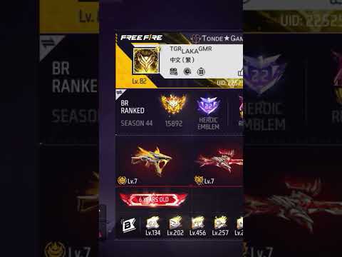 #Laka gamer in free fire id the uid
