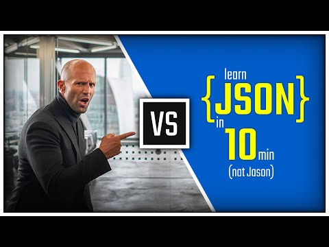Learn JSON not Jason in 10 Minutes