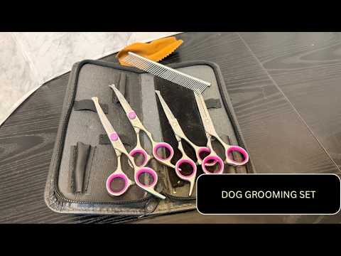 TINMARDA Dog Grooming Kit Review: Sharp Stainless Steel Pet Shears