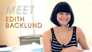 Edith Backlund - Interview