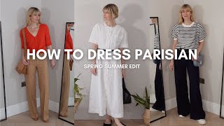 How to dress like a PARISIAN Woman | Borrowing classy style tips from the French