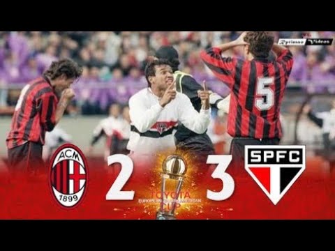 OSCAR ULISSES São paulo 3x2 Milan 12/12/1993 Completo Rádio Globo  📻