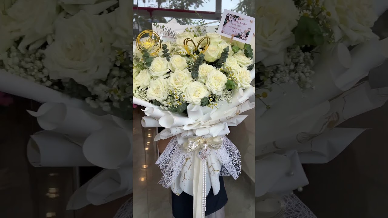 #birthdaybouquet #anniversary #flowerarrangement #rosebouquet