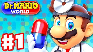 Dr. Mario World - Gameplay Walkthrough Part 1 - Intro and Levels 1-20 3-Star! (iOS)