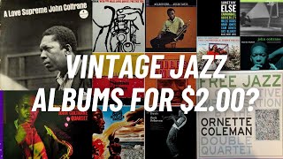 Classic Jazz Albums for a Dollar!? #bargain